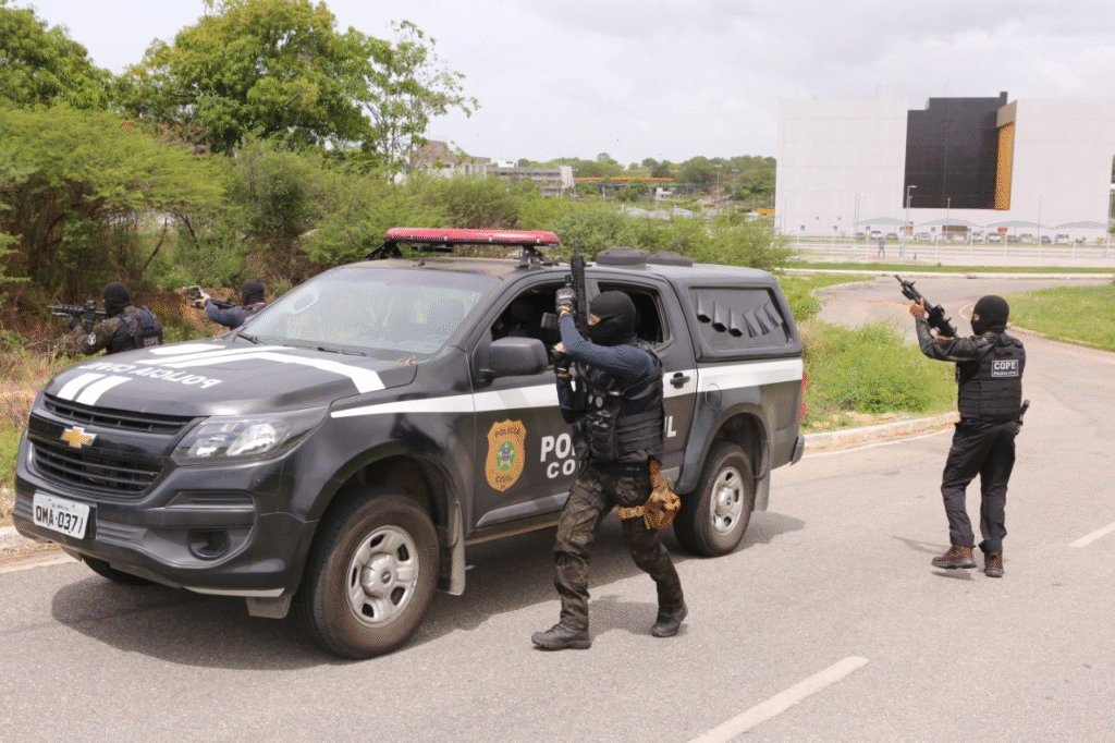 Ação conjunta prende foragido da Justiça na Barra dos Coqueiros