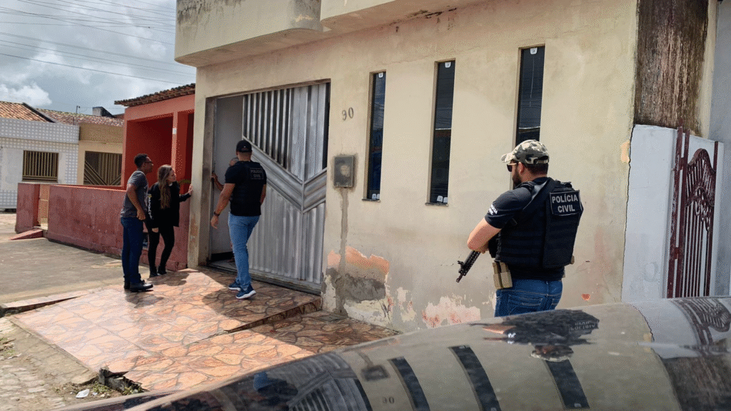 Polícia Civil prende suspeito de matar e carbonizar animal em terreno baldio em Itabaiana