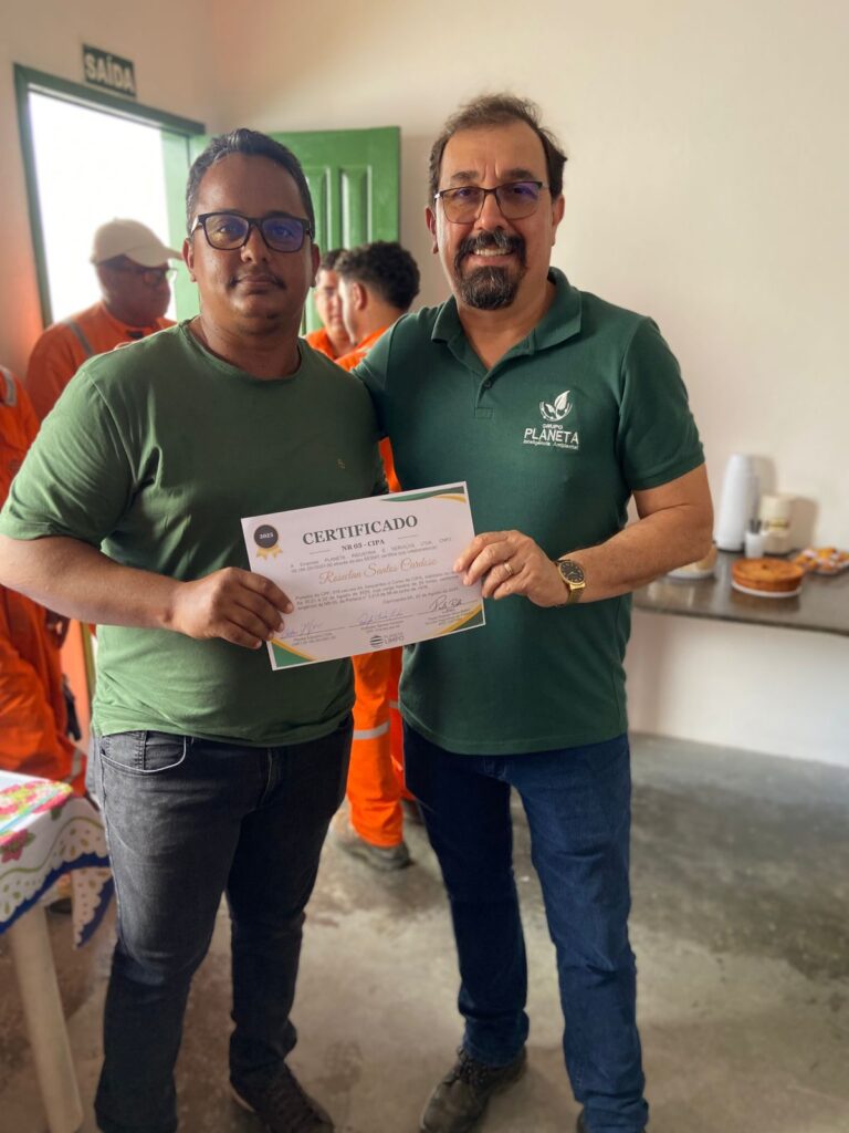 Planeta Limpo empossa nova equipe da CIPA em Carmópolis
