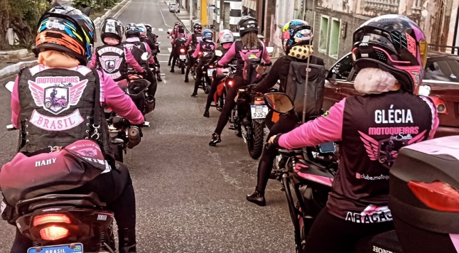 Clube Motoqueiras de Salto mobiliza mulheres para conscientização da Semana do Trânsito, no Ferreira Costa dia 27