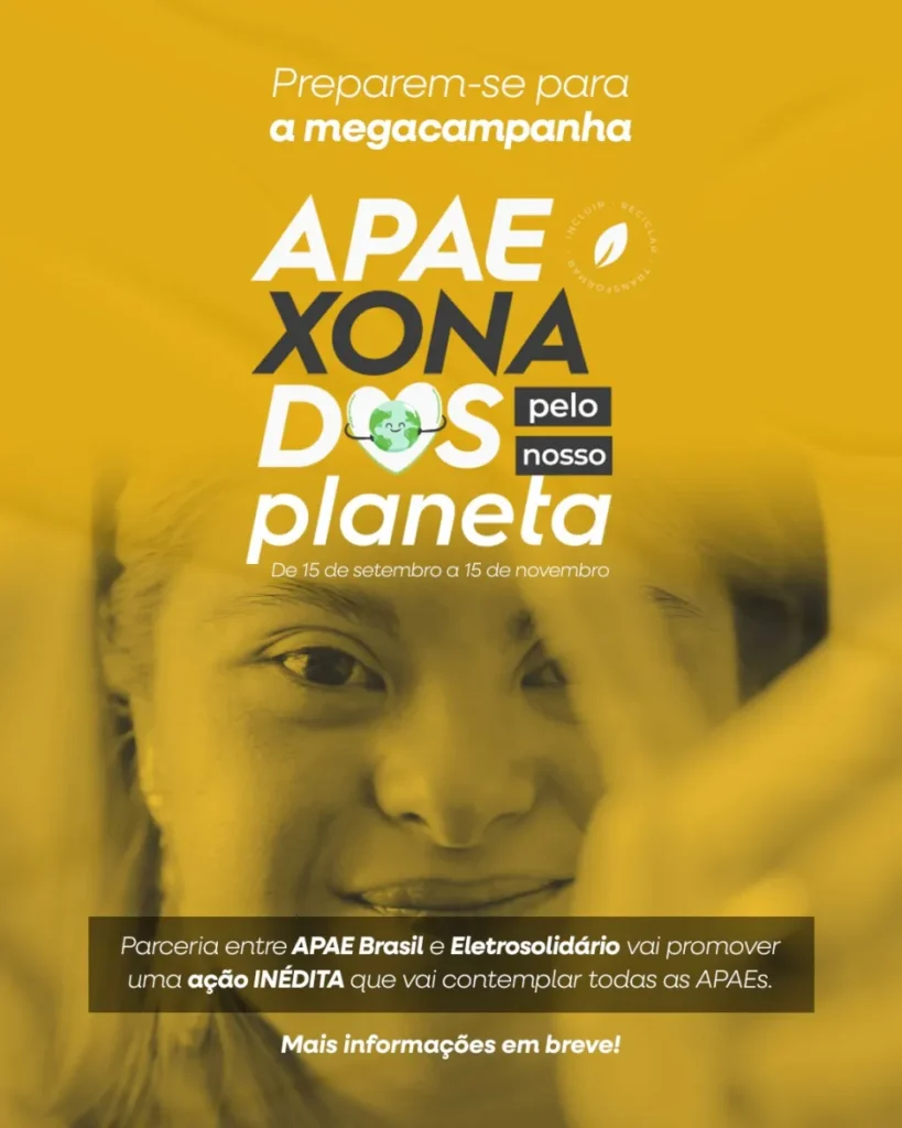 Sergipe inicia campanha para recolher eletroeletrônicos e apoiar Apaes