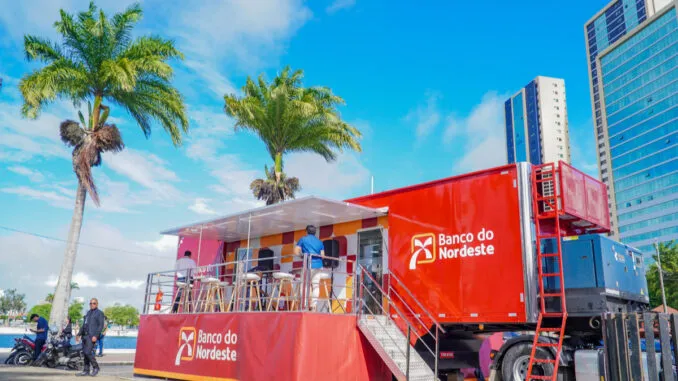 Carreta itinerante do Banco do Nordeste chega a Sergipe para a Expo Glória