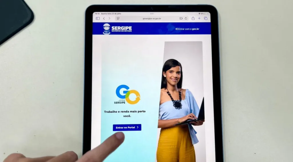 Governo de Sergipe disponibiliza 540 vagas de emprego na plataforma GO Sergipe nesta quarta-feira