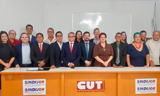 Nova diretoria do Sindijor-SE toma posse e inicia mandato até 2028