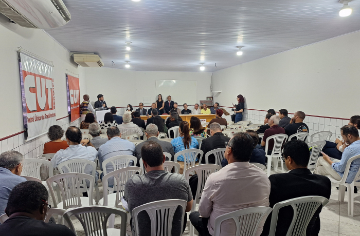 Nova diretoria do Sindicato dos Jornalistas de Sergipe toma posse na sede da CUT