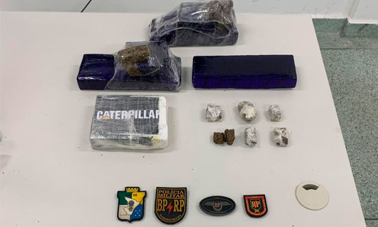 Polícia Militar confisca aproximadamente 4 kg de entorpecentes no bairro Lamarão, em Aracaju