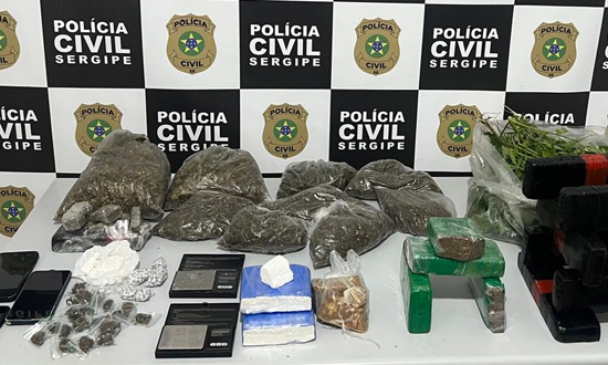 Polícia Civil destrói plantação de maconha e prende dois suspeitos de tráfico em Capela
