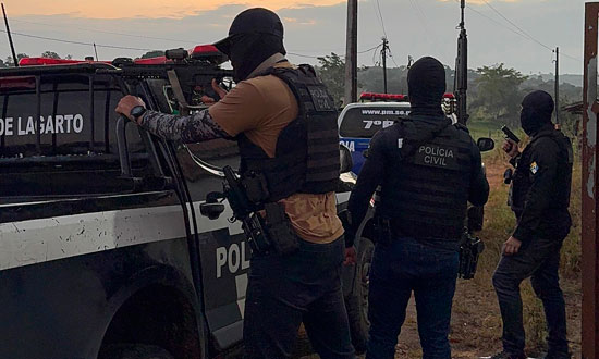 Polícia prende dois suspeitos de tentativa de homicídio durante operação em Lagarto