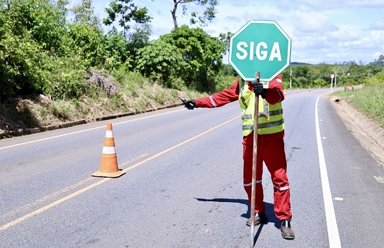 Intervenção com “Pare e Siga” começa nesta segunda na Rodovia João Bebe Água