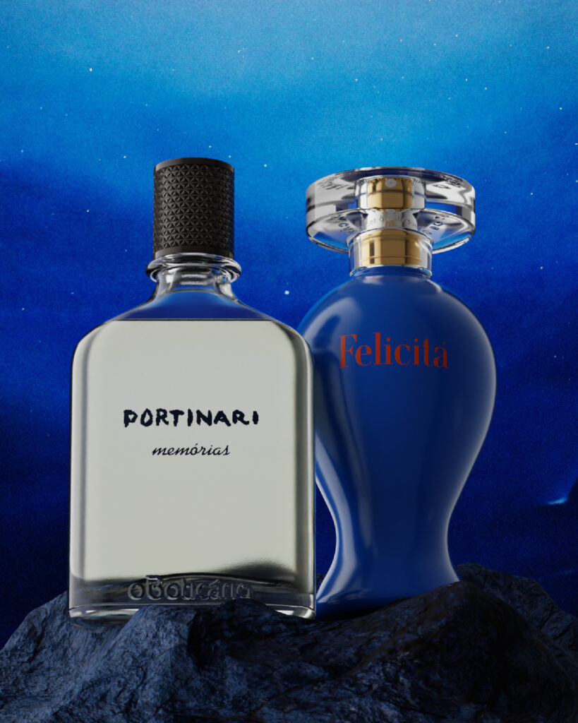 Atendendo a pedidos da comunidade, Boticário relança Portinari Memórias e Felicitá, fragrâncias da linha Boticollection 