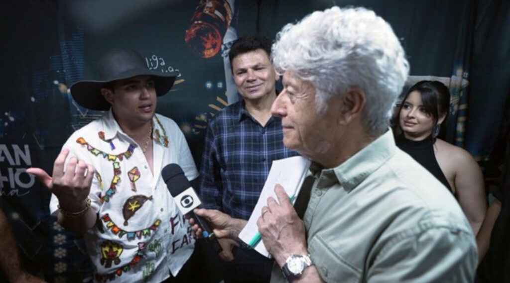 Natanzinho Lima brilha no Profissão Repórter em edição sobre Caminhoneiros
