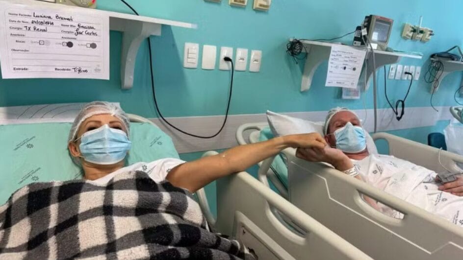 Prova de Amor: marido doa rim para esposa que tinha doença rara