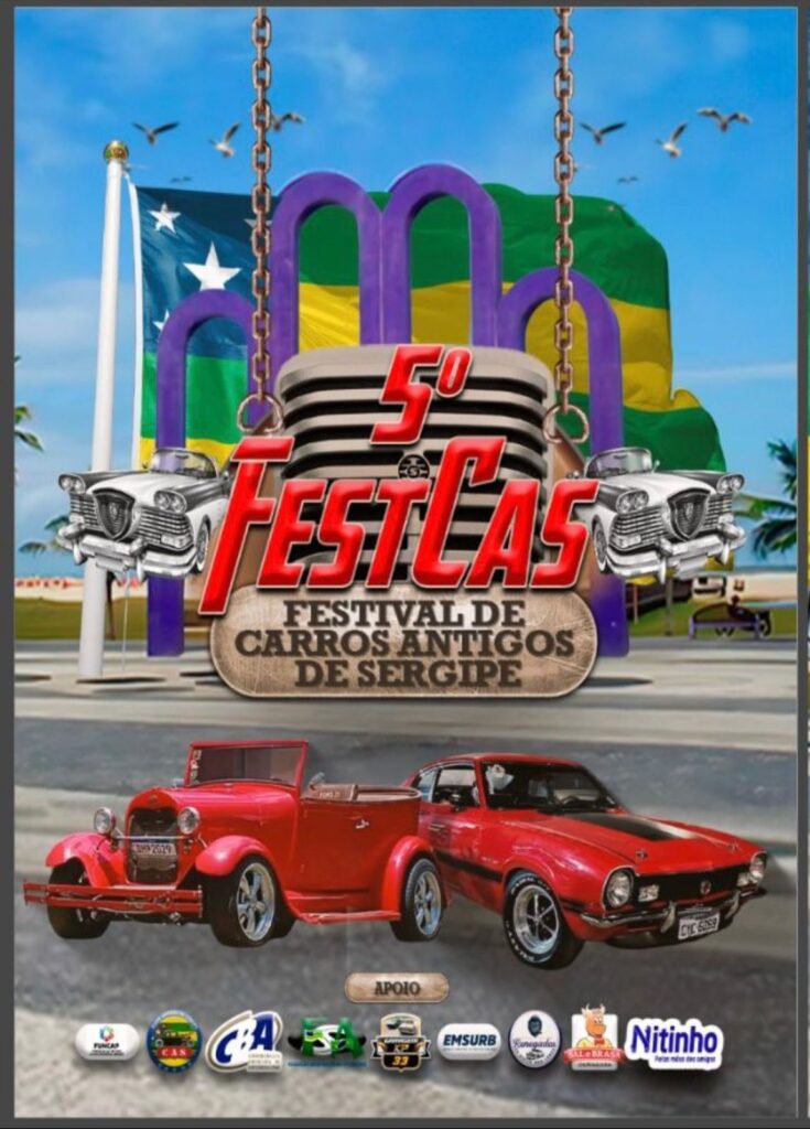 Aracaju recebe 5º FESTCAS – Festival de Carros Antigos de Sergipe