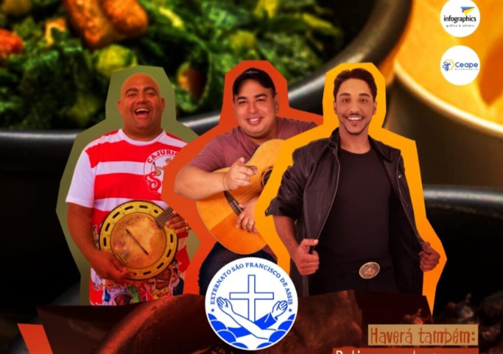 Grandes atrações vão comandar Feijoada do Externato São Francisco neste sábado