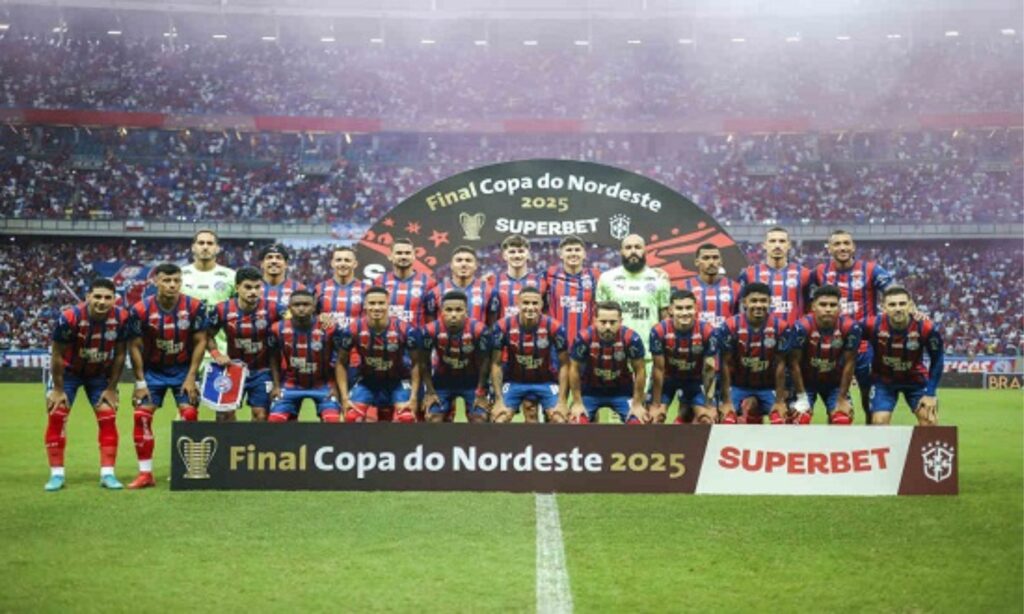 Bahia atropela o Confiança e celebra o quinto título da Copa do Nordeste