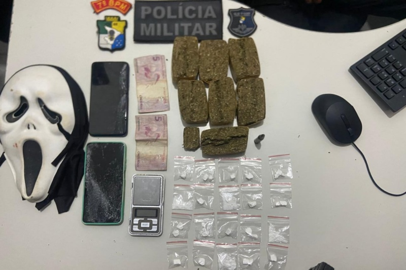 Polícia Militar prende homem por suspeita de tráfico de drogas em Lagarto