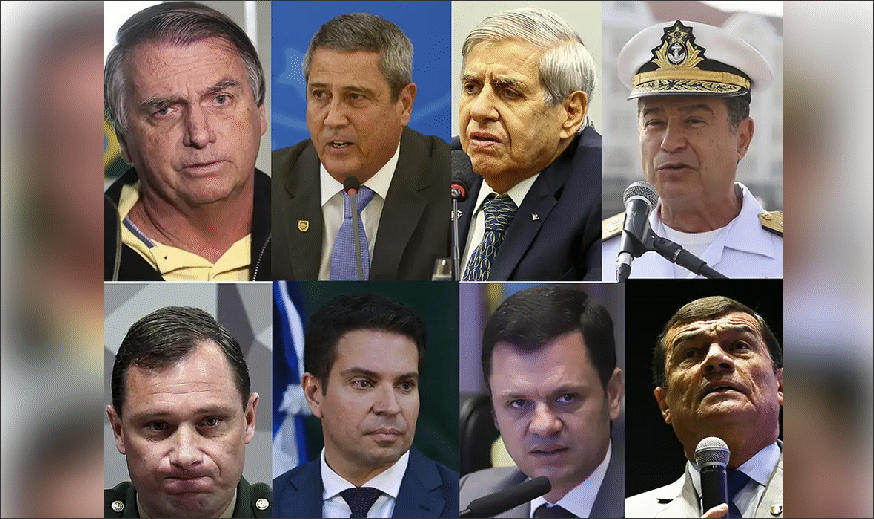 Confira as penas de Bolsonaro e mais sete condenados pelo Supremo