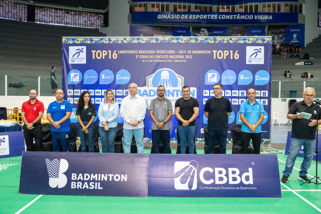 Base escolar impulsiona badminton sergipano em campeonato nacional