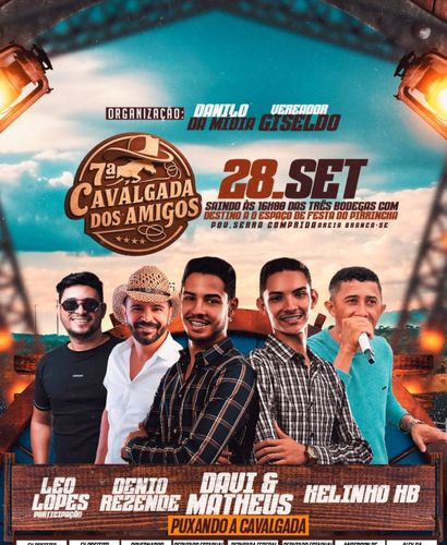 Areia Branca se prepara para a 7ª Cavalgada dos Amigos