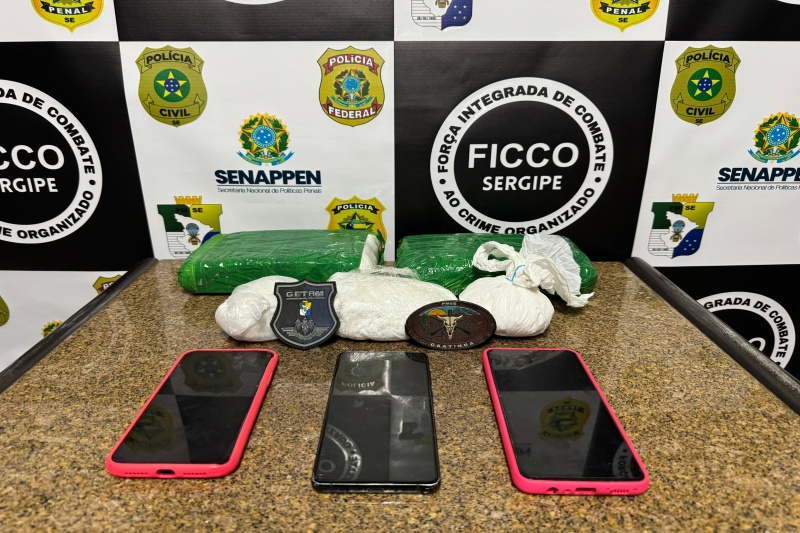 FICCO prende dupla com 2,7 kg de drogas em Lagarto