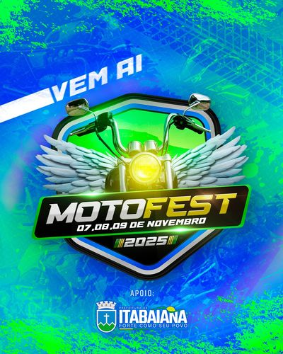 Itabaiana se prepara para sediar o Moto Fest em novembro
