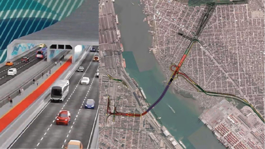 Túnel entre Santos e Guarujá deve ter obras iniciadas até o fim do ano, anuncia ministro
