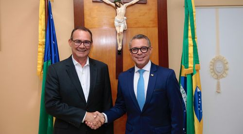 Governador Fábio Mitidieri viaja à Itália para Gastech 2025; Zezinho Sobral assume o comando