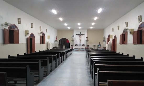 Paróquia no Lamarão sofre três furtos em uma semana e transfere missas