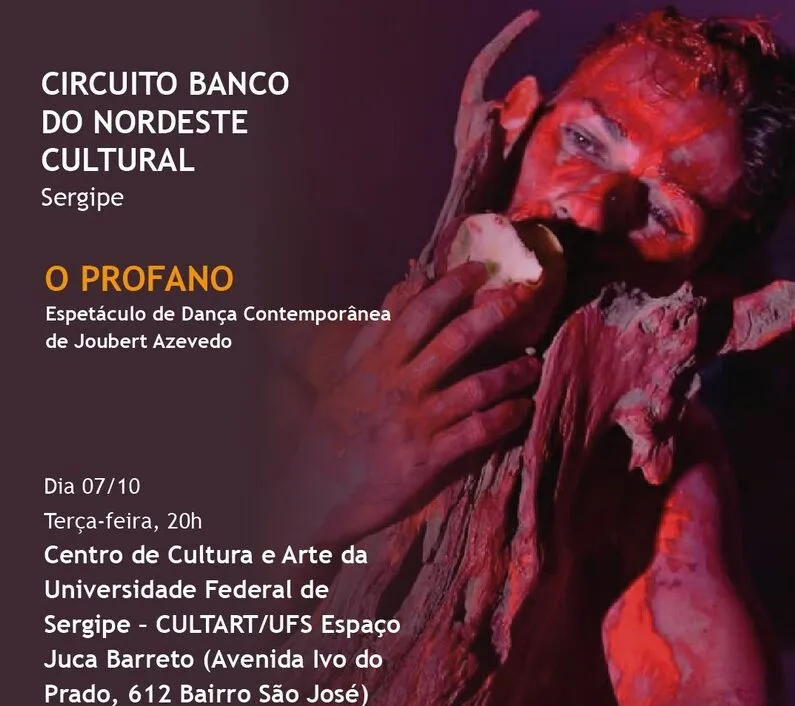 Circuito BNB Cultural abre semana com MPB de Edelson Pantera e dança contemporânea na Grande Aracaju