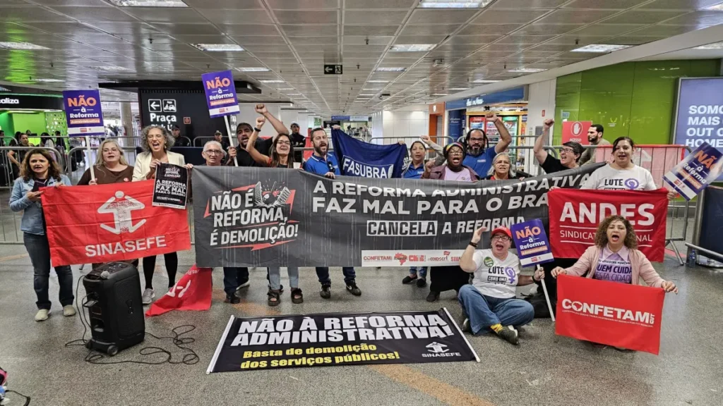Sindicatos pedem apoio financeiro a parlamentares para Marcha Contra a Reforma Administrativa