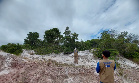 Fiscalização aponta extração ilegal de areia em área de Mata Atlântica em Japoatã
