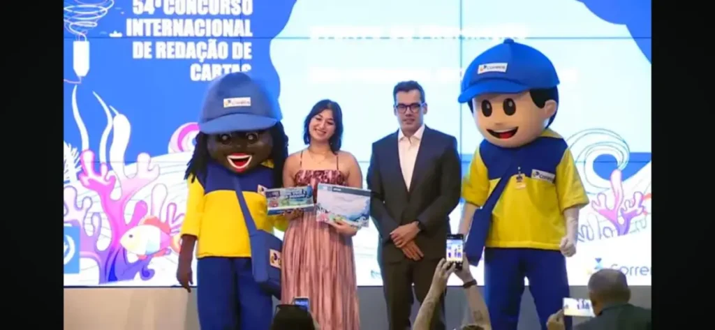 Estudante sergipana vence etapa nacional do 54º Concurso Internacional de Cartas
