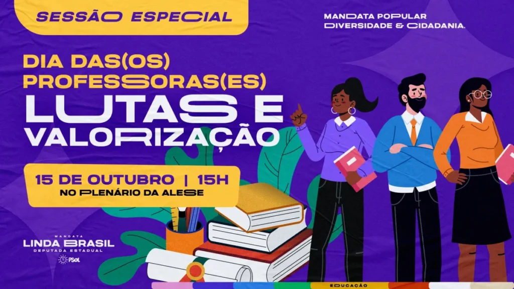 Assembleia Legislativa de Sergipe fará sessão especial para homenagear professores