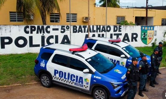 PM impede roubo de moto e prende suspeito em flagrante no Conjunto Albano Franco