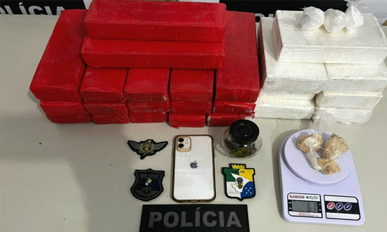 Mulher é detida com mais de 19 kg de entorpecentes em Nossa Senhora do Socorro