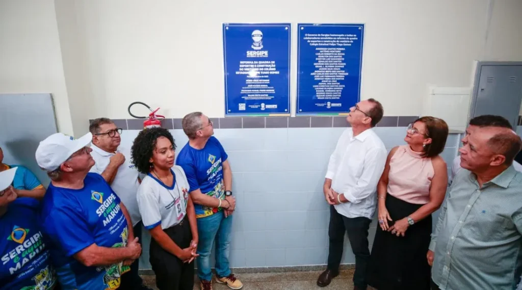 Governo de Sergipe inaugura 81ª obra na rede estadual de ensino em Maruim