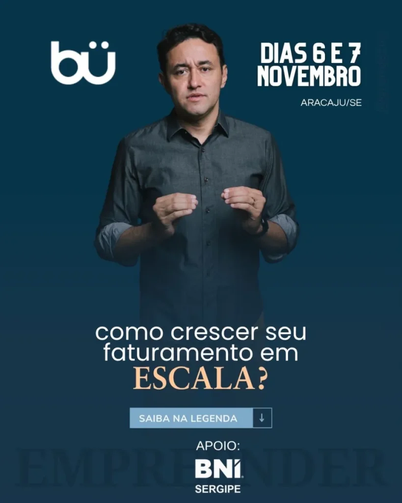 Executivo que impulsionou iFood e Sympla lidera imersão empresarial em Aracaju
