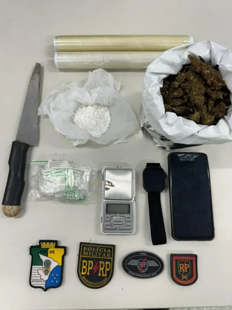 Homem é detido por tráfico de drogas em lava-jato no bairro Olaria