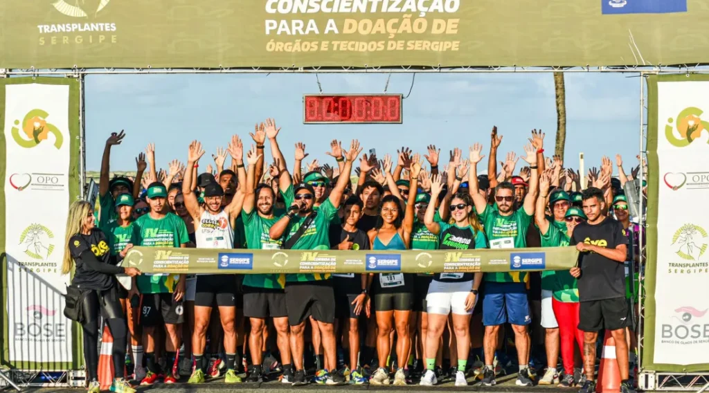 IV Corrida de Doação de Órgãos reúne 500 participantes na Orla de Atalaia