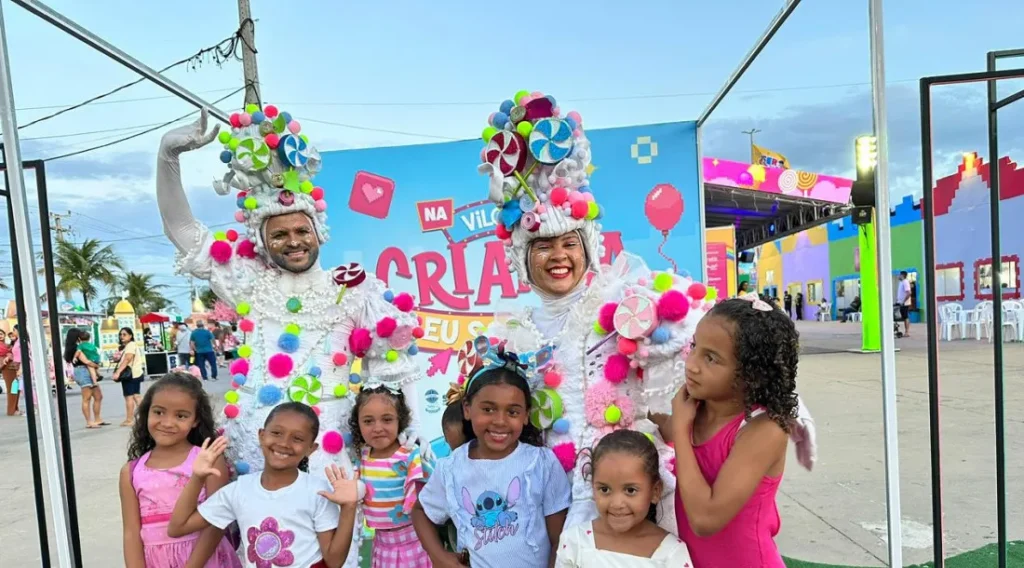 Vila da Criança 2025 oferece lazer e aprendizado na Orla da Atalaia até domingo
