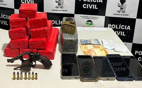 Operação Cérbero desarticula tráfico em Estância; um suspeito morre e dois são presos
