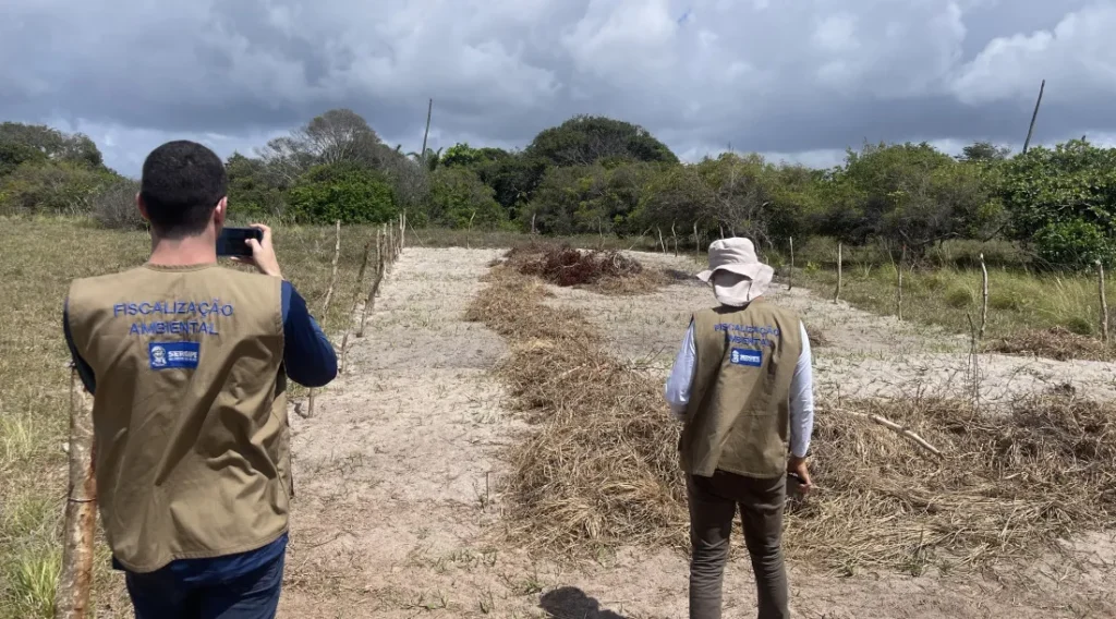 Adema dá 30 dias para saída de ocupantes irregulares do Parque Estadual Marituba, em Barra dos Coqueiros