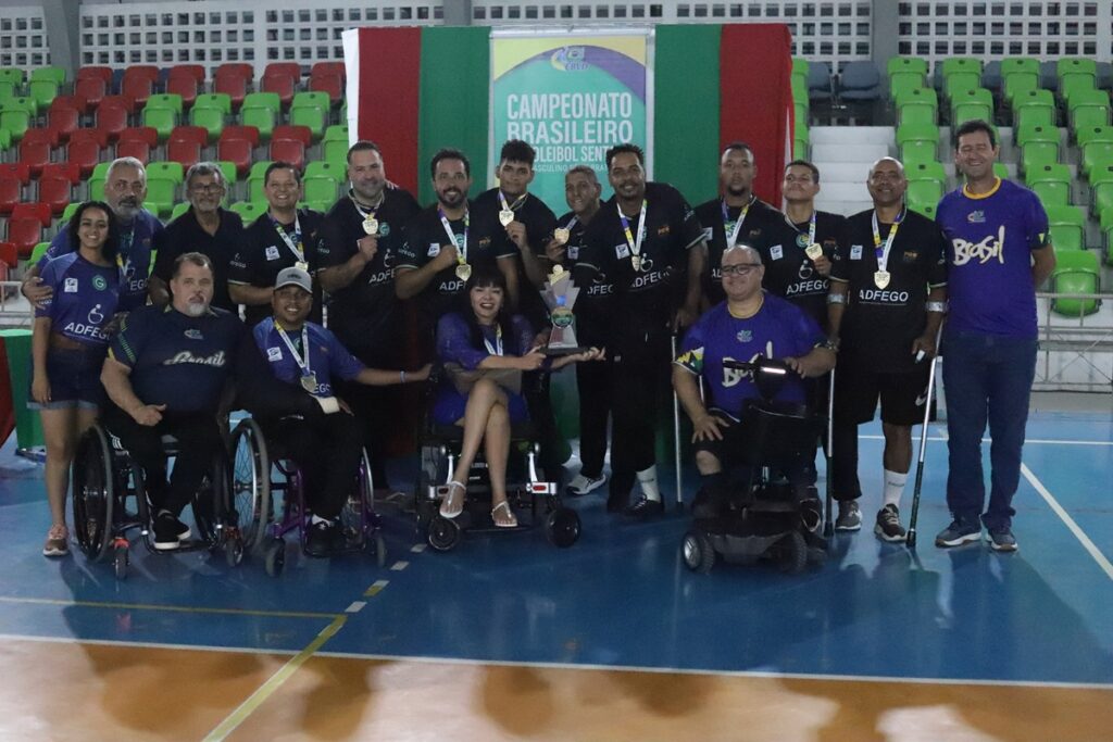 ADFEGO-GO é campeã da Série Prata 2025 do Brasileiro de Vôlei Sentado