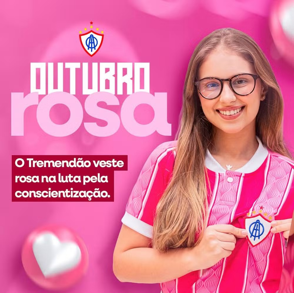 Itabaiana lança camisa especial em apoio ao Outubro Rosa