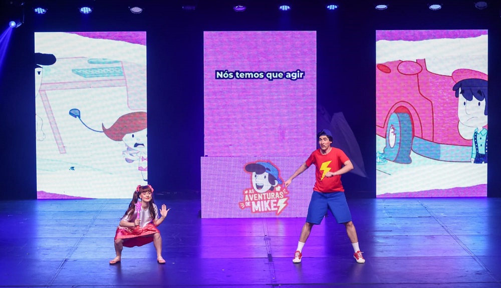 Espetáculo infantil “As Aventuras de Mike” acontece em Aracaju no dia 11 de outubro