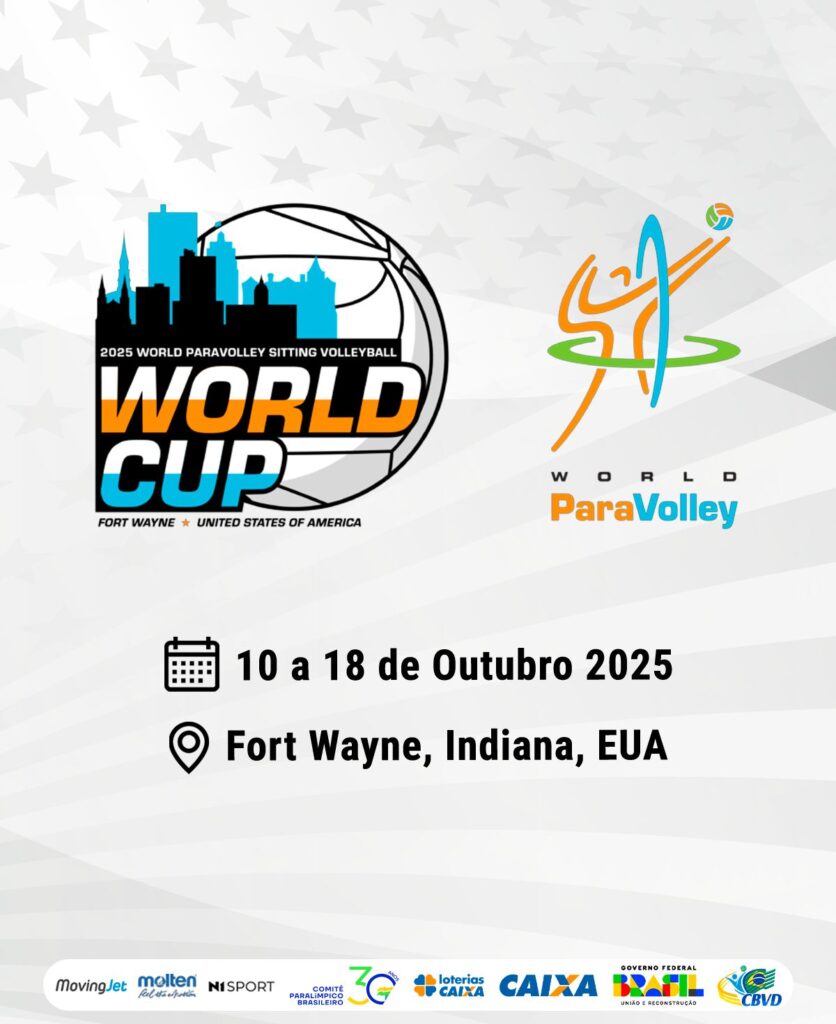 Brasil estreia neste domingo na Copa do Mundo de Vôlei Sentado