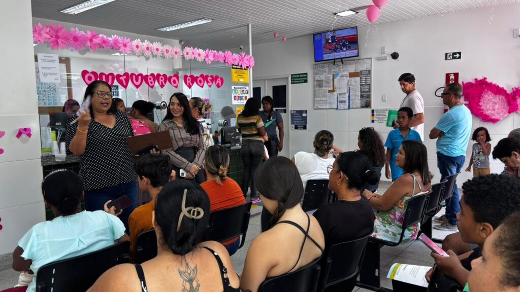 SerMulher segue com ações do Outubro Rosa nas Unidades de Saúde da Família