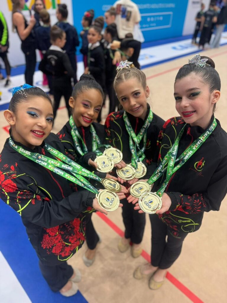 Sergipanas representam o país no Campeonato Sul-Americano de GR 2025 após títulos inéditos no Brasileiro