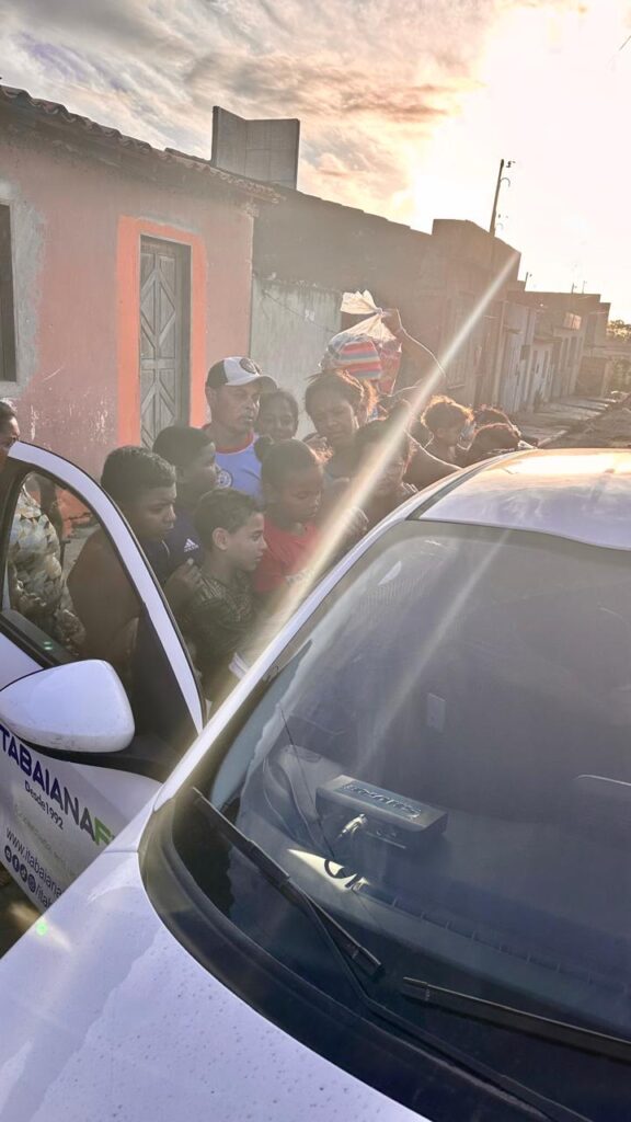Solidariedade: Ouvinte da Itabaiana FM doa salário em alimentos para famílias carentes