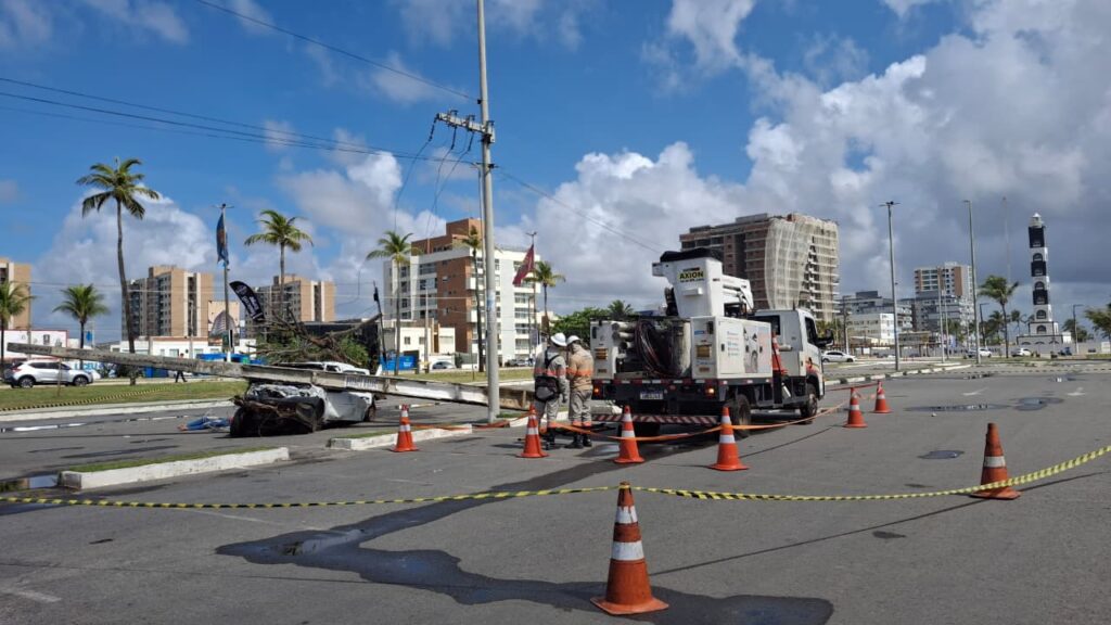 Energisa e Defesa Civil realizam simulado envolvendo queda de árvore na rede elétrica